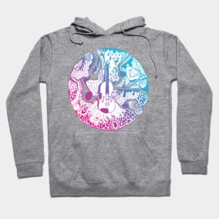 Dual Color Circle of Music Hoodie